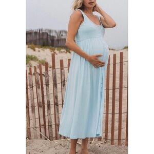 Hatch Softest Rib Nursing Tank Dress